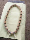 Necklace WA0012 - Light Brown